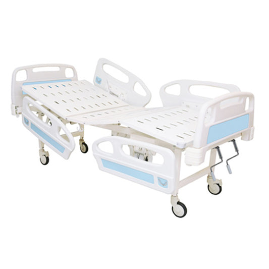 Medansh Full Fowler Bed Mechanical with ABS Panel and ABS Railing