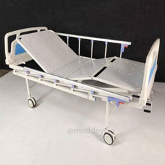 fullfowlerhospitalbedwithABSpanelcollapsablerailingswheelsandmattressmedansh fullfowlerhospitalbedwithABSpanelcollapsablerailingswheelsandmattressmedansh