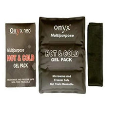 Onyx Hot Cold Gel Pack Mircrowave Friendly for Back Shoulder Knee - Extra Large