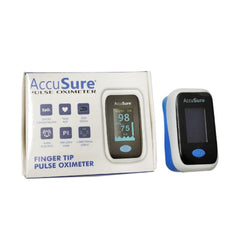 Accusure Fingertip Pulse Oximeter with 1 Year Warranty