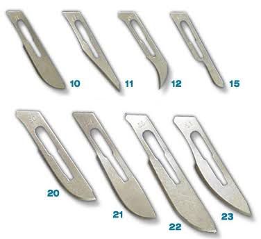 Surgical Blades Single Use Pack of 100