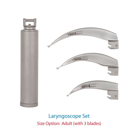 Laryngoscope Premium with Blade Size 2, 3, 4