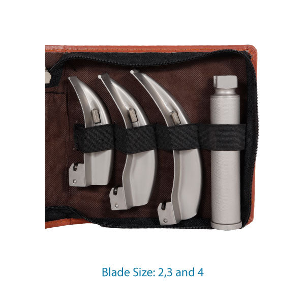 Laryngoscope Premium with Blade Size 2, 3, 4