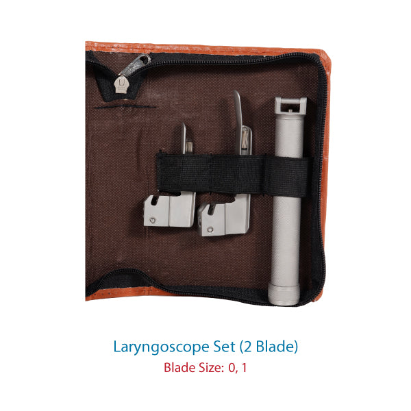 Laryngoscope Premium with Blade Size 0, 1 in Pouch