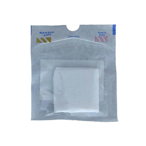 Sterile Gauze 12 Ply Swab Dressing (Pack of 4) with Sterility Indicator