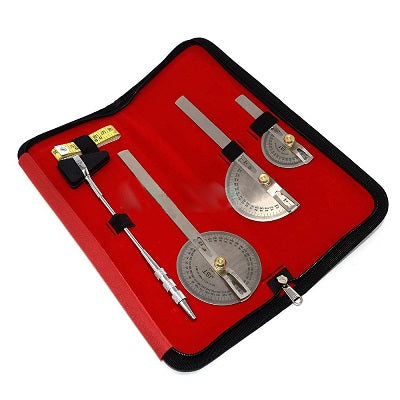 Goniometer with Knee Hammer and Measuring Tape -Set of 3