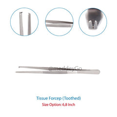 Dissecting Tissue Forceps Toothed