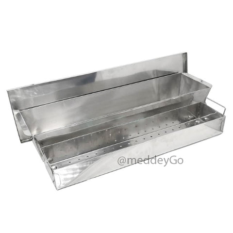 Cidex Tray with Cover Stainless Steel