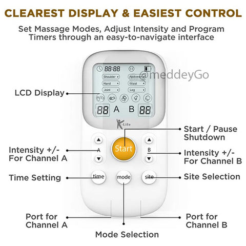 Poratable TENS Machine