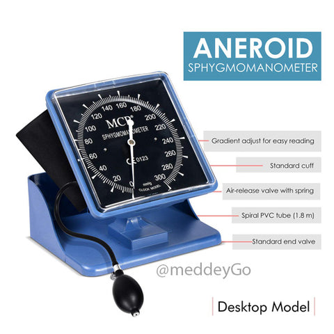 Desktop Blood Pressure Monitor Clock