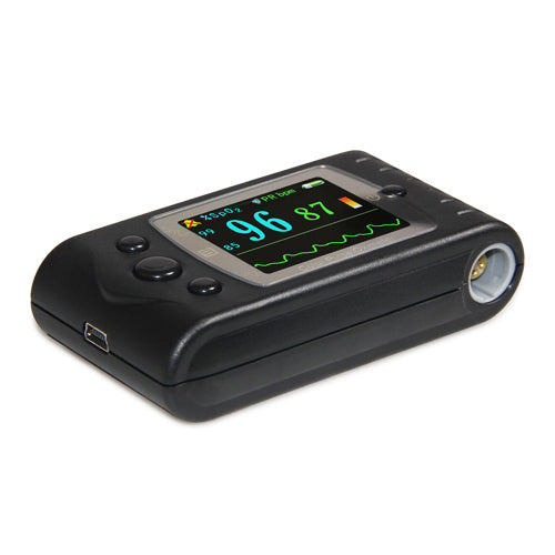 Handheld Pulse Oximeter Delux with Rechargable Battery