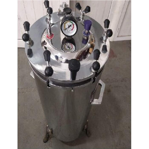 Vertical Autoclave Double Wall Radial Locking