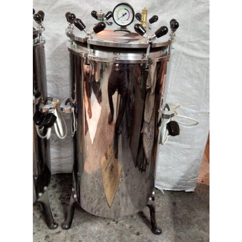 Vertical Autoclave Double Wall Radial Locking