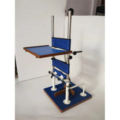 Adjustable Metalic Standing Frame Child with Wooden Base