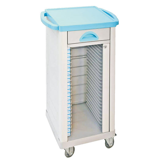 Case History Trolley Single (25 Shelves)