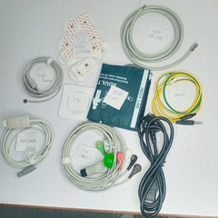 5 Para Monitor SpO2, HR, NIBP, ECG, RESP, 2 Temp with Wall Mounted Stand With 1 Year Warranty