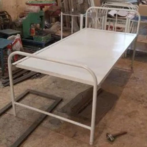 Plain Patient Hospital Bed MS Angle Frame