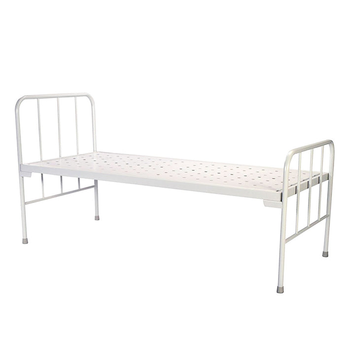 Plain Patient Hospital Bed MS Pipe Frame
