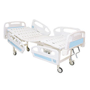 Medansh Full Fowler Bed Mechanical with ABS Panel and ABS Railing