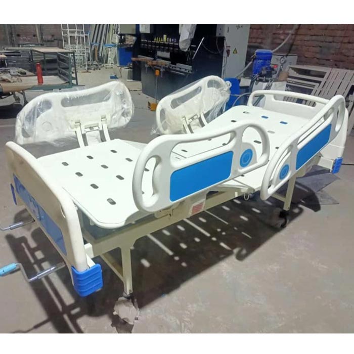 Medansh Full Fowler Bed Mechanical with ABS Panel and ABS Railing