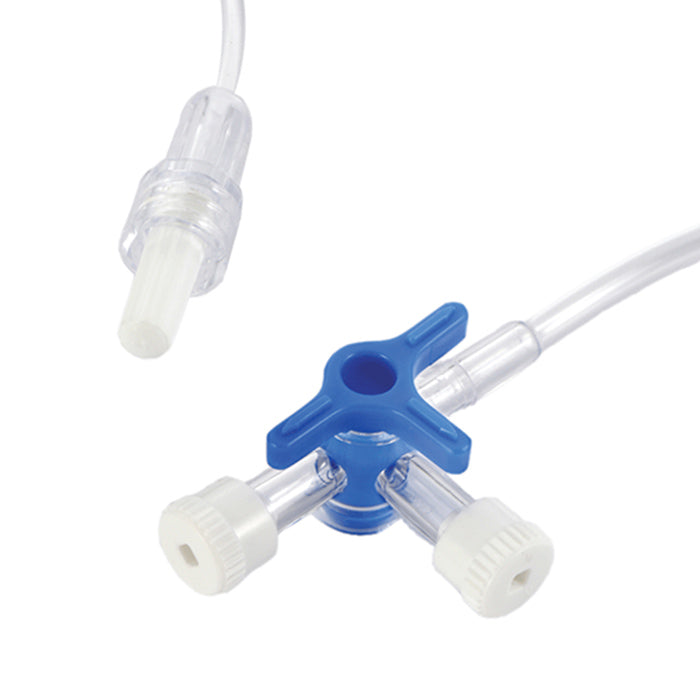 Extention Line with 3 Way Stopcock 100cm (Pack of 50)