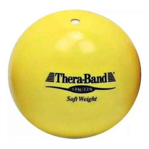 Original Theraband Soft Weight Medicine Ball 1 Kg Yellow