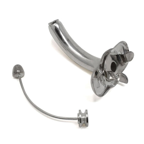Jackson Tracheostomy Tube Stainless Steel Reusable Autoclavable