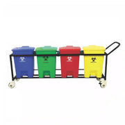 Bio Dustbin Combo with Trolley