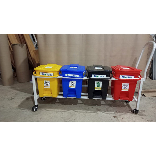 Bio Dustbin Combo with Trolley