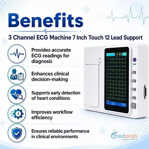 3 channel ecg machine 