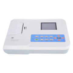 3 Channel ECG Machine with High Quality Waveforms