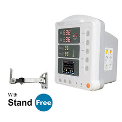 3 Para Bed Side Patient Monitor with Wall Mounted Stand