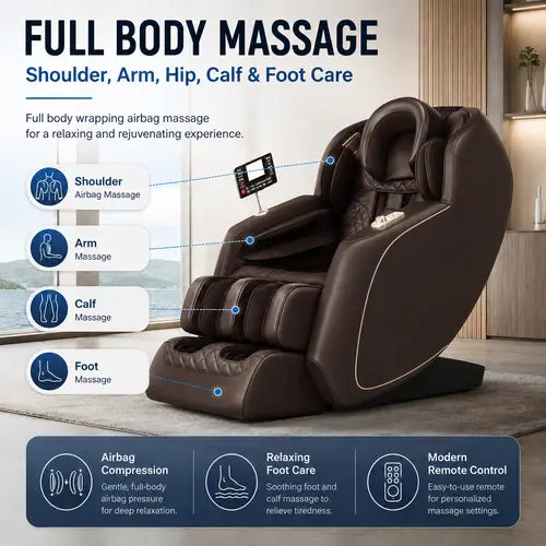 3D Full Body Massage Chair for Complete Relaxation