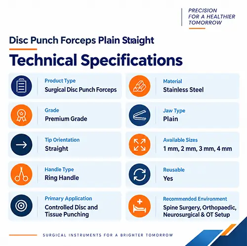 forceps plain straight