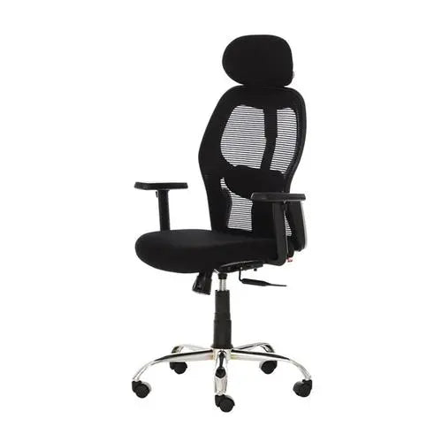 ErgoStyle Mesh Office Chair with High Back, Headrest & Lumbar Support