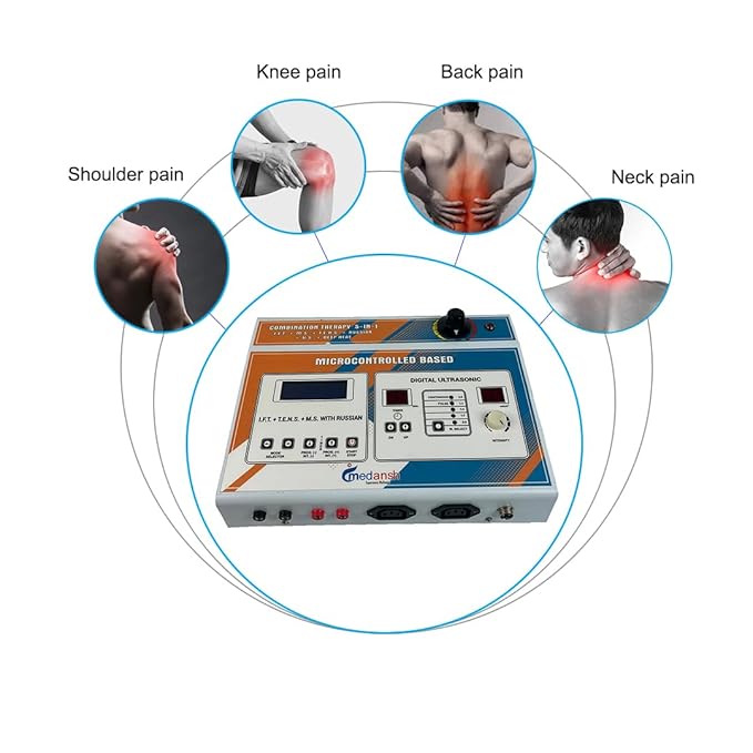  MS TENS US Deep Heat LCD Combo Machine 