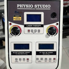 Physio Studio Machine 6 in 1 IFT MS TENS Russian Ultrasonic Laser 
