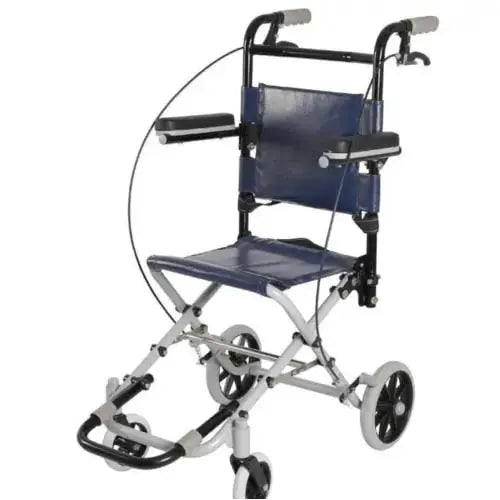 Transit Wheelchair Foldable Lightweight Travel Chair