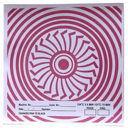 Bowie Dick Test Pack for Autoclave Steam Air Removal Pack of 10