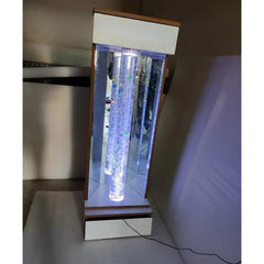 Bubble Tube Column with Mirrors