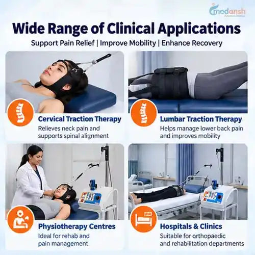 cervical & lumbar traction machine