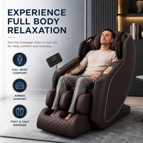 3D Full Body Massage Chair for Complete Relaxation