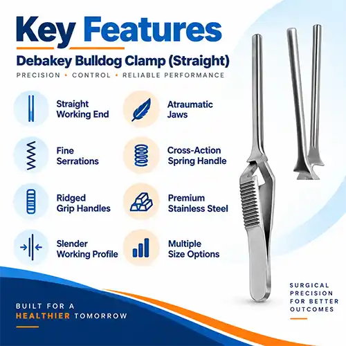 debakey bulldog clamp 