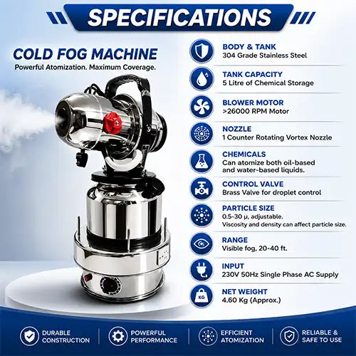 cold fog machine