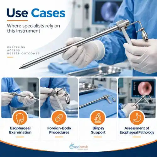 esophagoscope ss metal