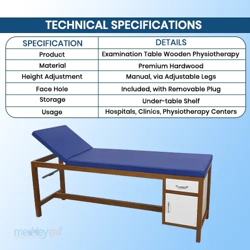 examination table for clinic