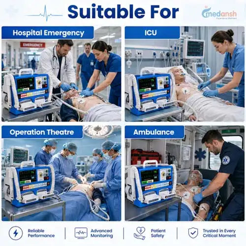 flight biphasic defibrillator