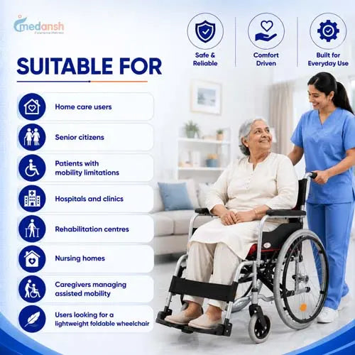 foldable Aauminium wheelchair 