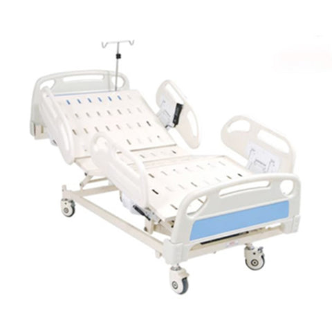 ICU Hospital Bed 5 Functions Electric ABS Panel and Railing