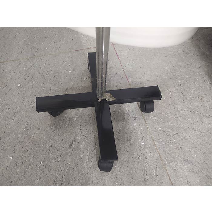 iv stand chrome plated 